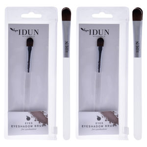 Eyeshadow Brush - 007 - Pack of 2 by Idun Minerals for Women 1 Pc Brush